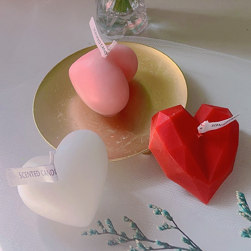 Diamond Love Candle