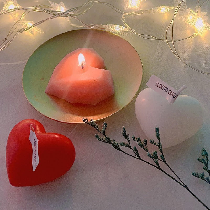 Diamond Love Candle