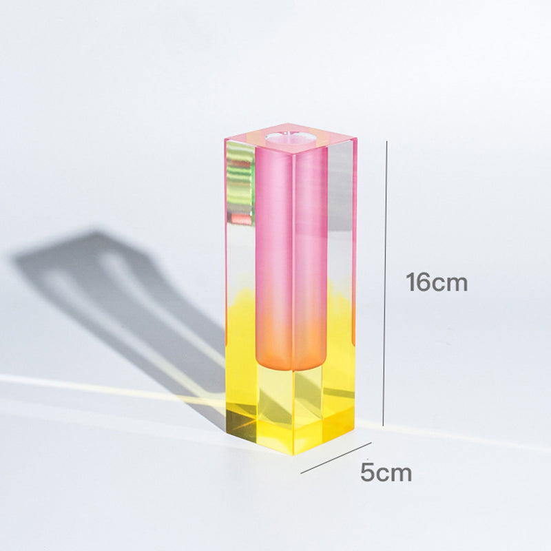 Nordische Square Vase verschiedene Farben
