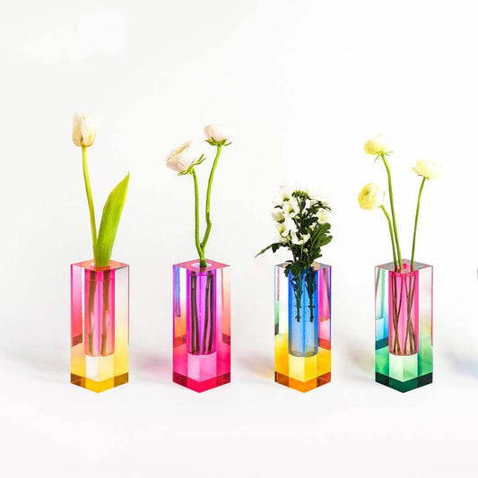 Nordische Square Vase verschiedene Farben