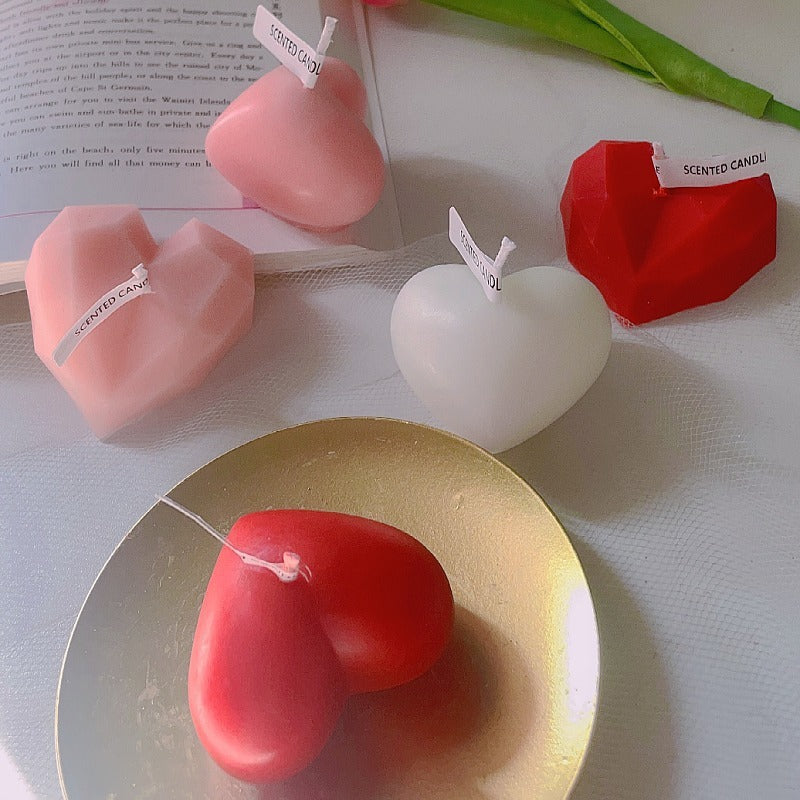 Diamond Love Candle