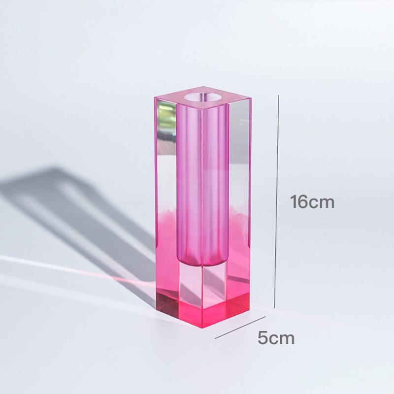Nordische Square Vase verschiedene Farben
