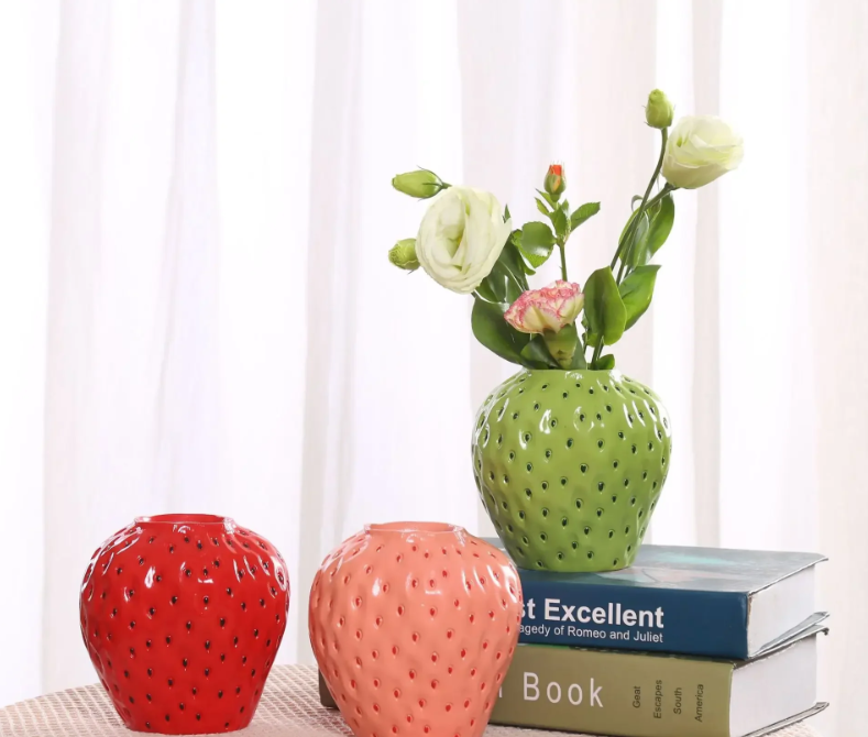 Morderne Erdbeervase