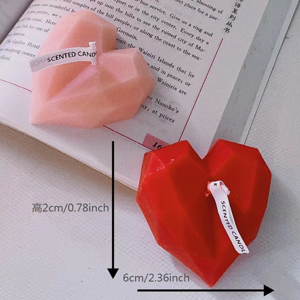 Diamond Love Candle