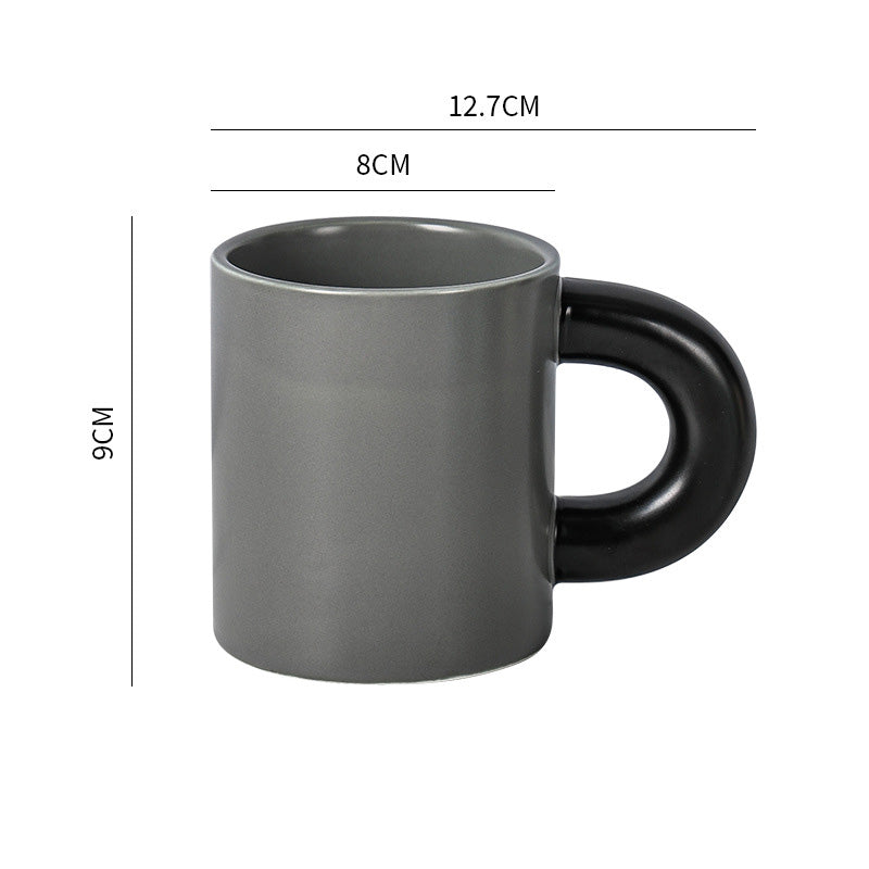 Coffee Cup with thick handle