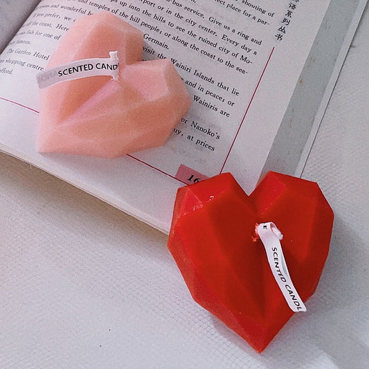 Diamond Love Candle