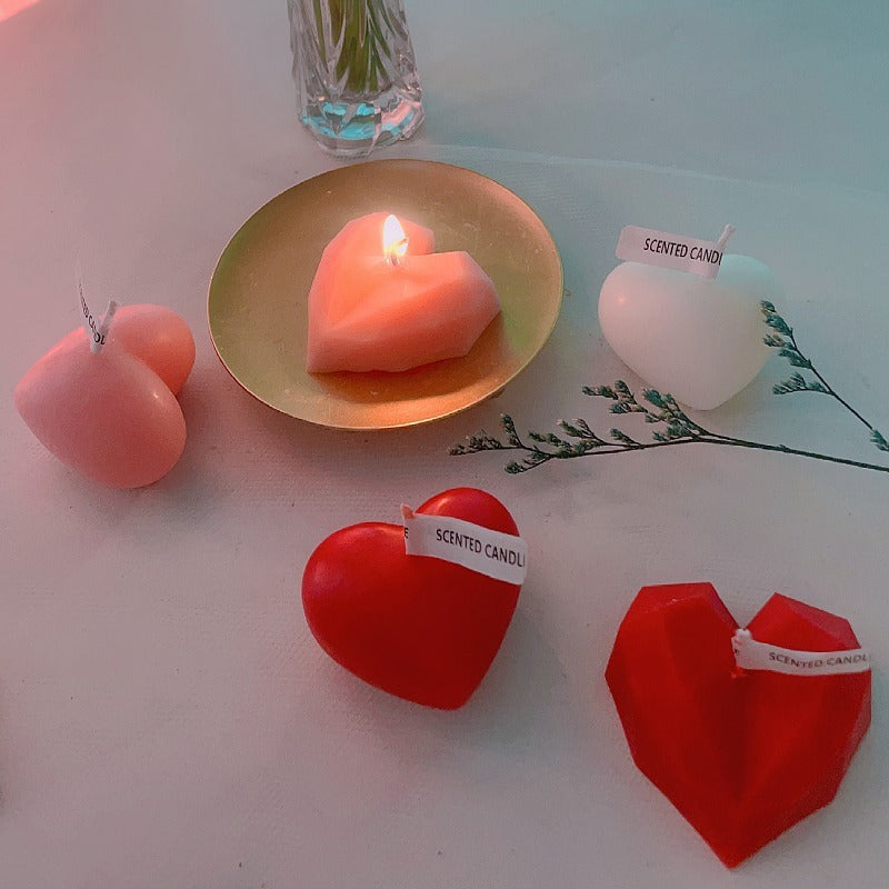 Diamond Love Candle