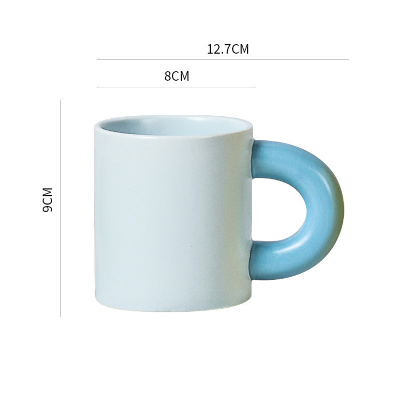 Coffee Cup with thick handle