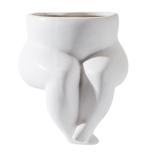 Human Body Shape Flower Vase