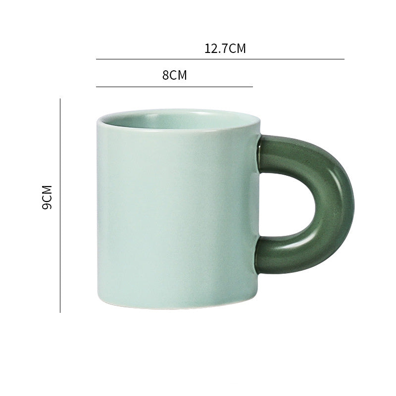 Coffee Cup with thick handle